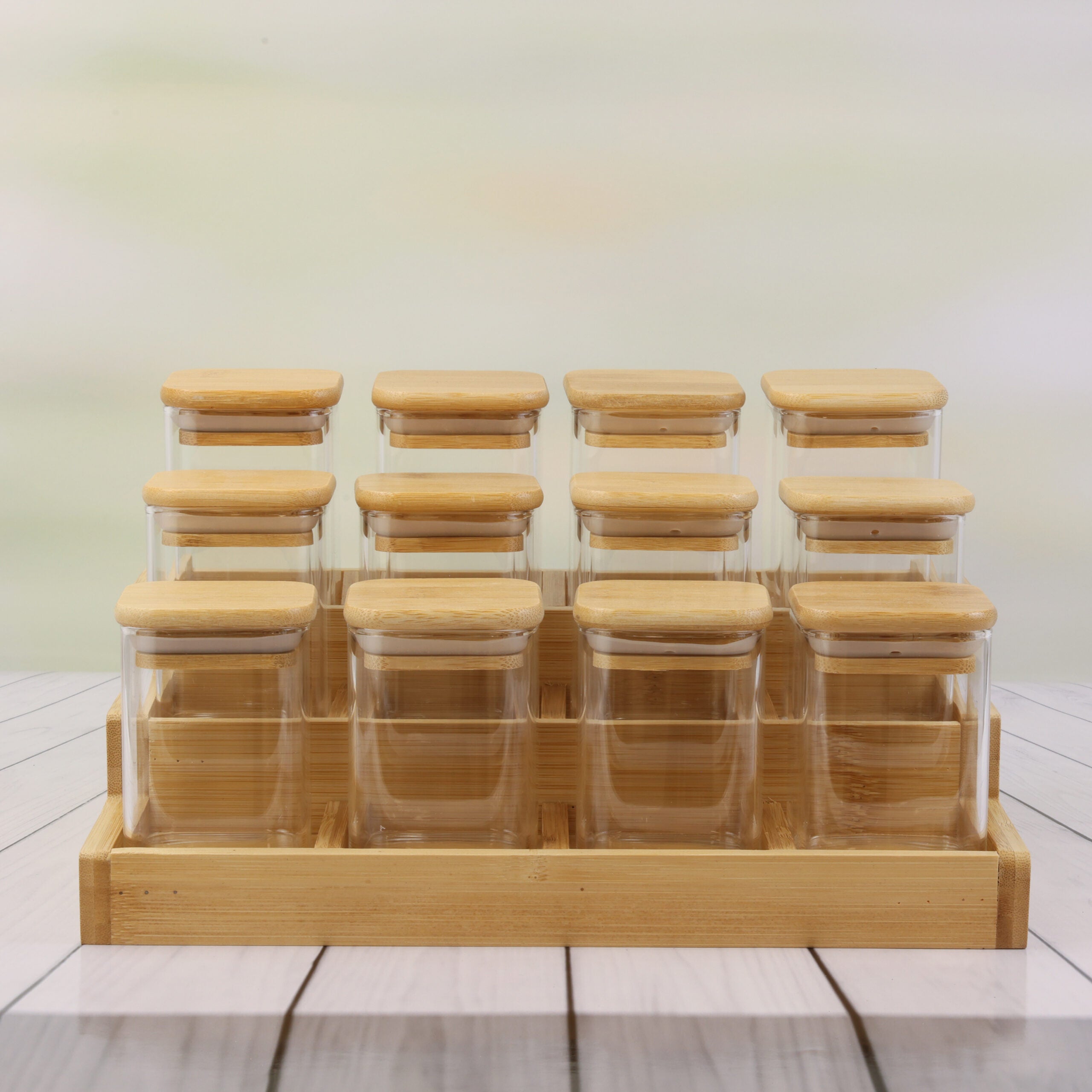 The Spicy Jars 12 Set BAMBOO