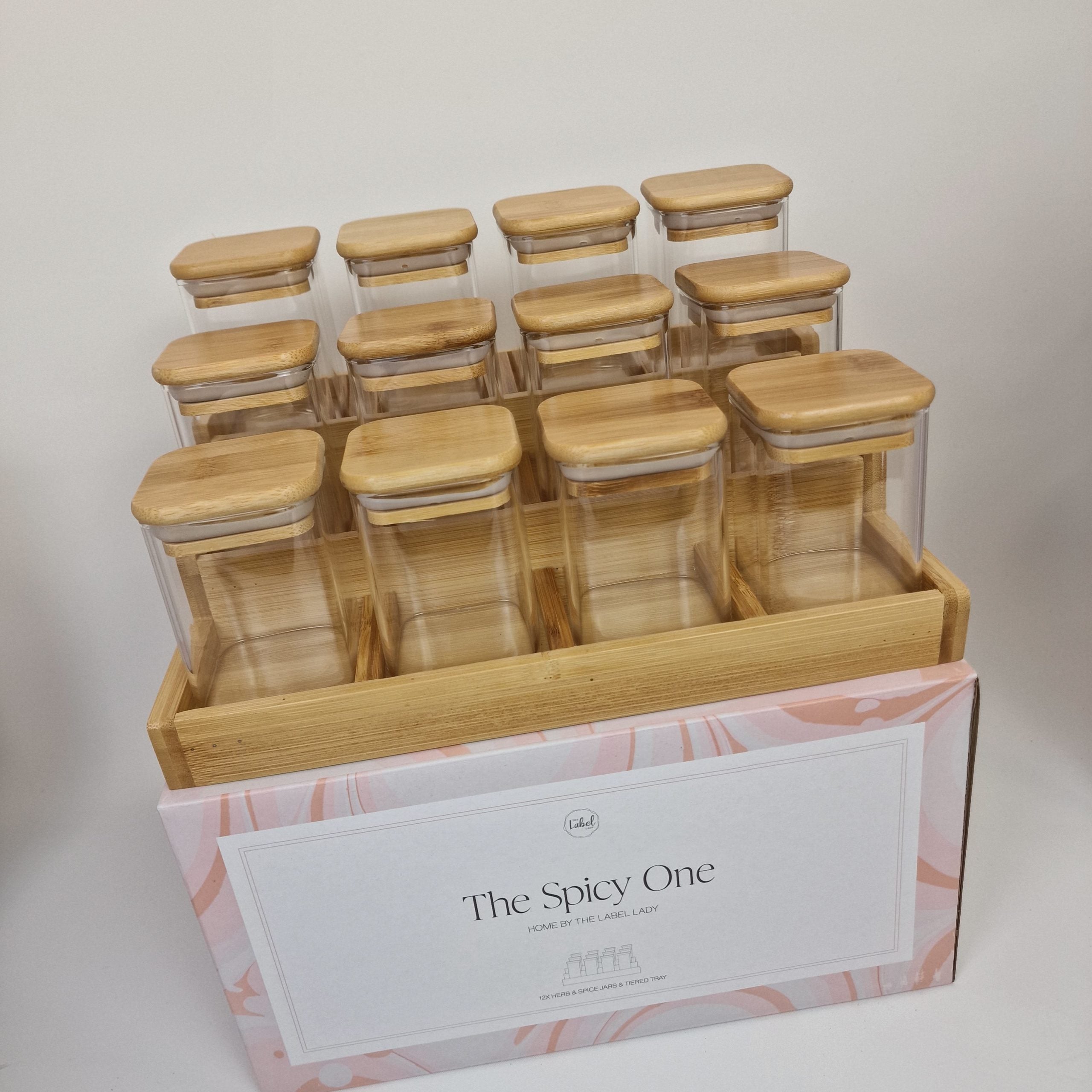 The Spicy Jars 12 Set BAMBOO