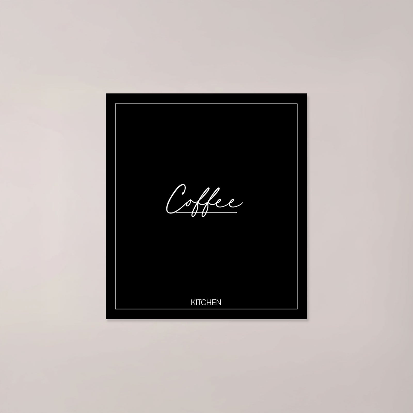 Minimalistic Coffee Label