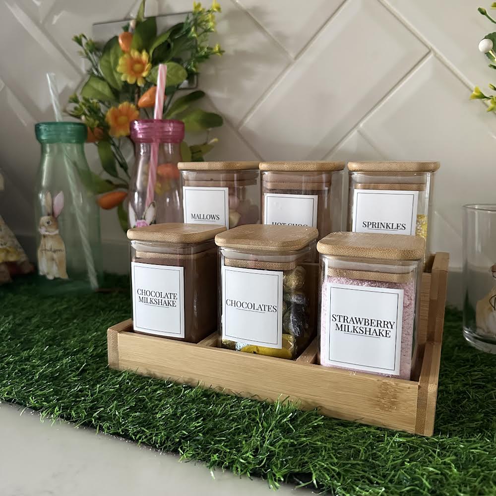 The Spicy Jars 6 Set BAMBOO