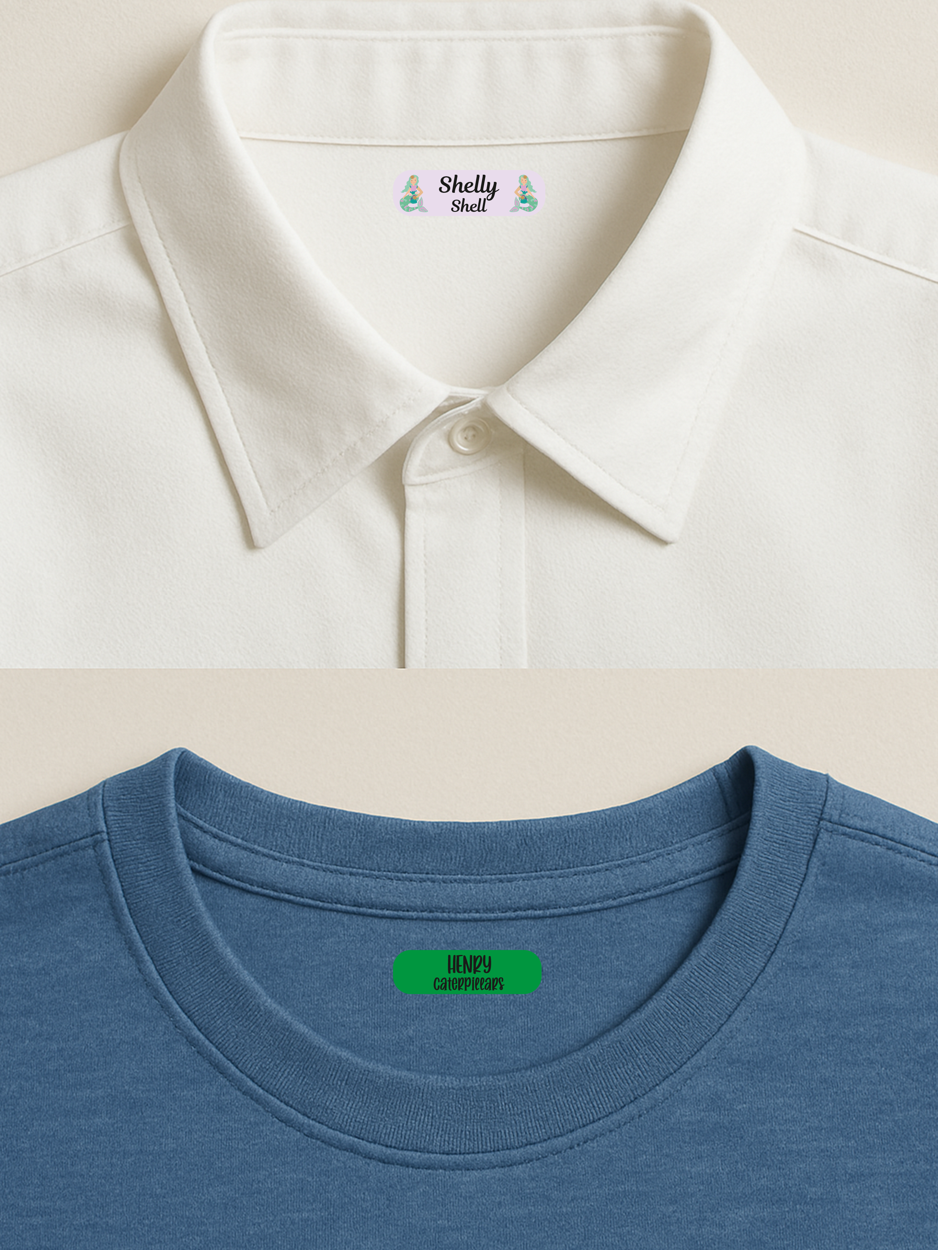 Small Iron On Labels