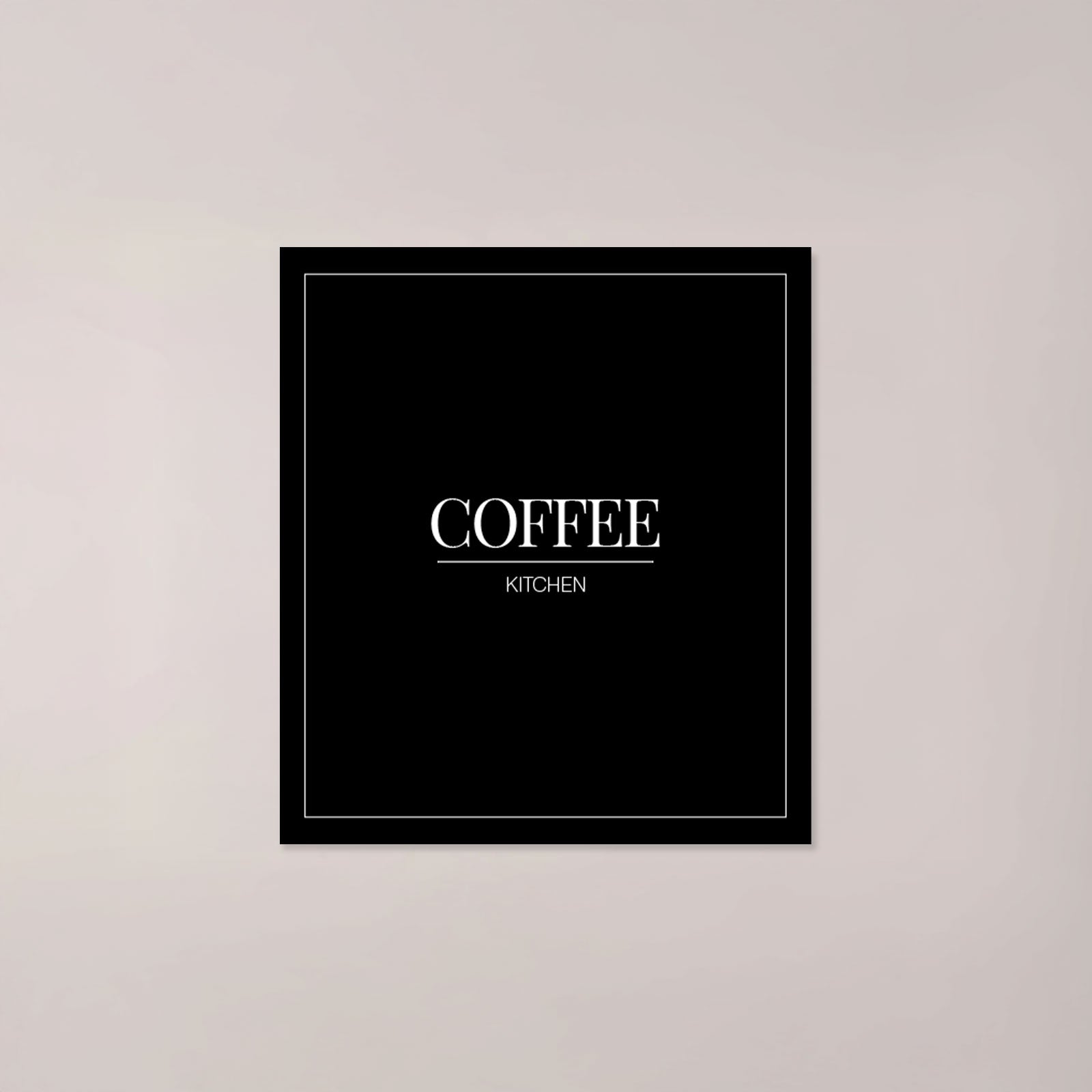 Minimalistic Coffee Label