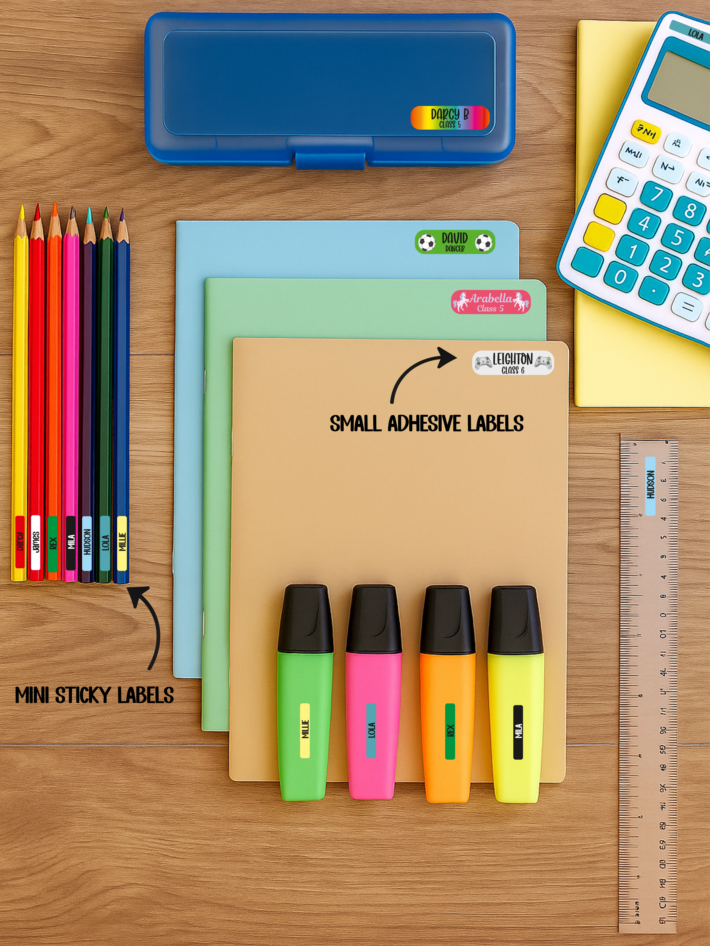 Small Adhesive Labels