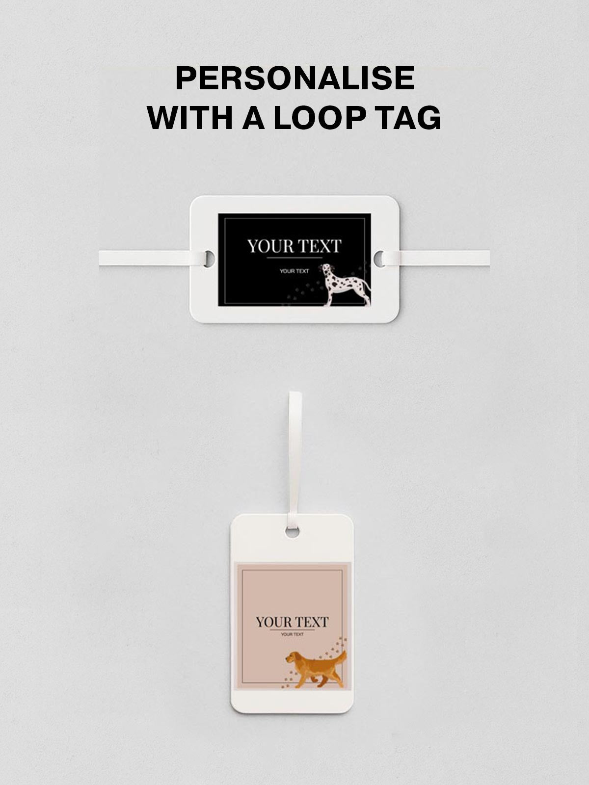 Minimalistic Dog Labels