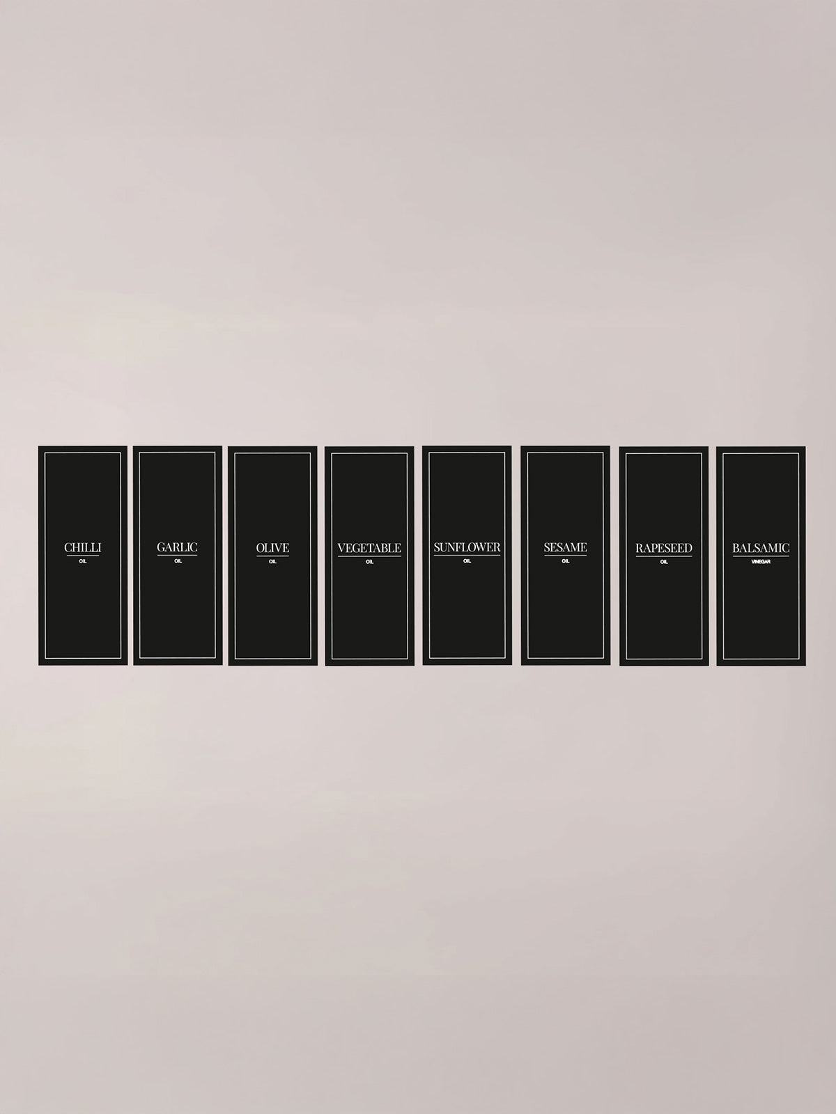 Minimalistic Oils Bundle Labels